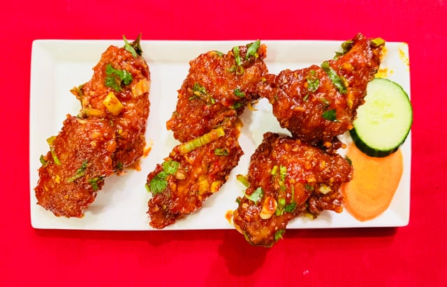 Spicy Wings.